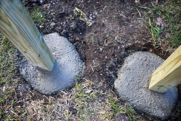 Fence Post Repair