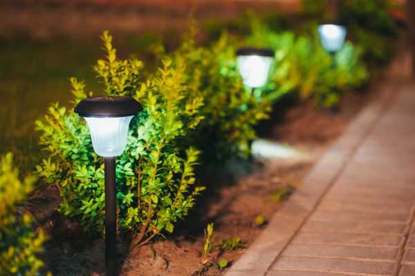 Garden Lighting Installation