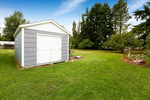Storage Shed Assembly in Barrington