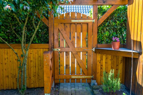 Wood Gate Repair in Barrington