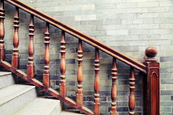 Handrail Staining