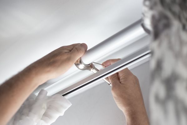 Curtain Rod Installation in Barrington