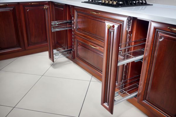 Cabinet Pull Installation in Barrington