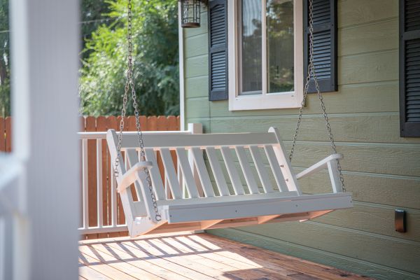 Porch Swing Installation in Barrington